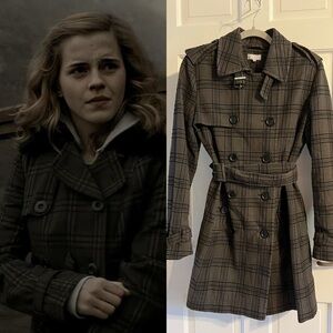 SA TopShop Petite Plaid Jacket ASO Hermione Granger